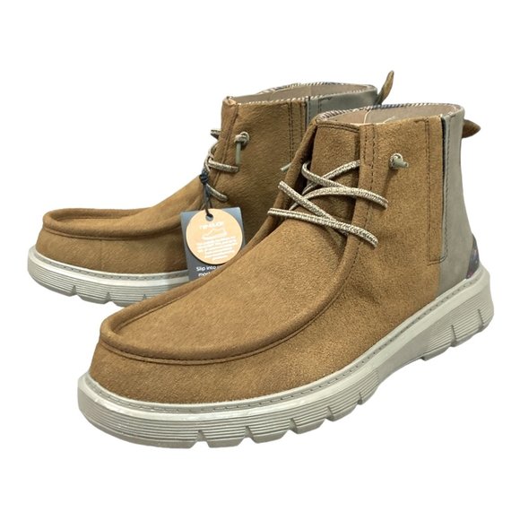 Hey Dude Shoes Hey Dude Boris Eco Boot Tobacco Us Mens 1 New Poshmark